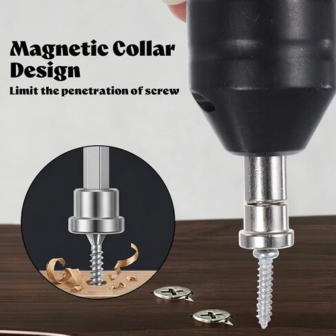 5PCS Magnetic Drywall Screwdriver Bits Set Magnetic Positioning Screwdriver Bits Ph2 Bit Hex Shank Drywall Screw Bit for Plasterboard Screw, 50mm in Kuwait