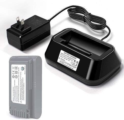 1.2A Fast Charger for Battery of Samsung Jet 70,75,75+,90,90+ Series Vacuum | Compatible With Batteries Model: VCA-SBT90, VCA-SBT90EB.Not Compatible With Samsung Jet85,Jet95,Bespoke Battery in Kuwait