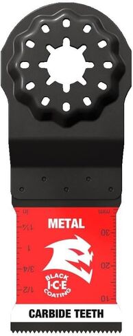 Diablo Amped Steel Demon Carbide Teeth Oscillating Blade - 10-Pack | Ideal for Metal - 1-1/4" Cutting Width, 1-1/2" Depth - DOS125CF10 in Kuwait