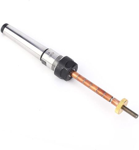 6mm Steel Mandrel for Pen Turning Includes Taper & Straight Shank,Bushing,Compatible with Lathe Collet or Chuck (Morse #2 Taper) in Kuwait