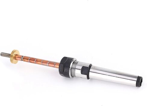 6mm Steel Mandrel for Pen Turning Includes Taper & Straight Shank,Bushing,Compatible with Lathe Collet or Chuck (Morse #2 Taper) in Kuwait