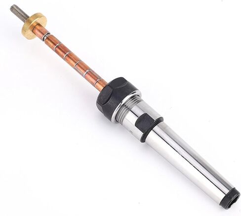 6mm Steel Mandrel for Pen Turning Includes Taper & Straight Shank,Bushing,Compatible with Lathe Collet or Chuck (Morse #2 Taper) in Kuwait