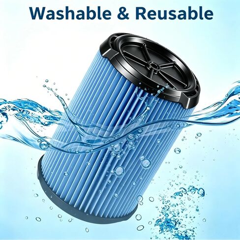 VF5000 Filter for Rigid Shop Vac Filter 5-20 Gallon | 3-Layer Wet/Dry Rigid Shop Vac Filters Compatible with WD06700 WD0671 WD0970EX0 WD0970M0 WD1270 WD1450 in Kuwait