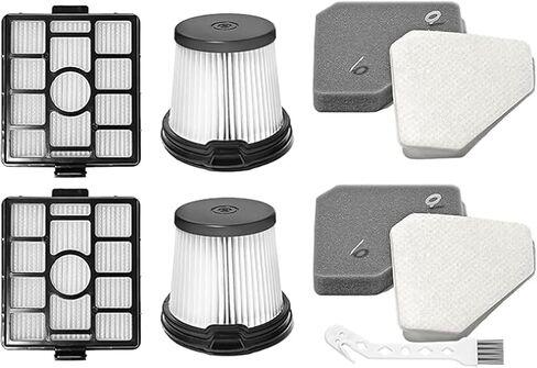 BU3523 BU3521 BU3120 Filter Replacement Compatible with Shark BU3521 Clean Lightweight Cordless Stick Vacuum, BU3523 Clean & Empty Cordless Stick Vacuum, Auto Empty System, 7 Pack in Kuwait