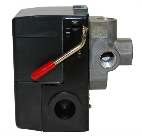 CW212700SJ PRESSURE SWITCH for Campbell Hausfeld Air Compressor | Industrial Compressor PRESSURE Control SWITCH, 95-125 PSI, 4 PORT, 1/4" FPT, replaces 69MB7LY2C in Kuwait