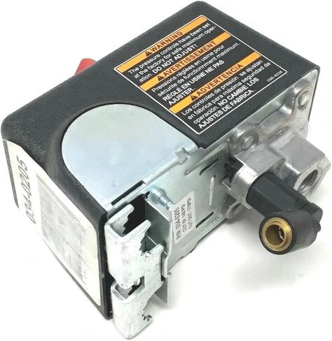034-0205 For SANBORN COLEMAN POWERMATE PRESSURE SWITCH 145 ON / 175 PSI OFF | pressure release unloader valve for 1/4" compression tube, Part: 034-0205, Compressor UNLOADER VALVE Switch W/ ON/OFF LEVER in Kuwait