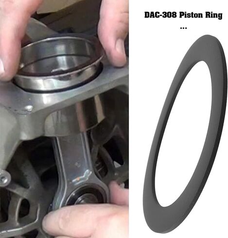 2pcs DAC-308 Piston Ring Compatible with Craftsman Air Compressor CAC-248-2 KK-4835 KK-5081 A02743 in Kuwait