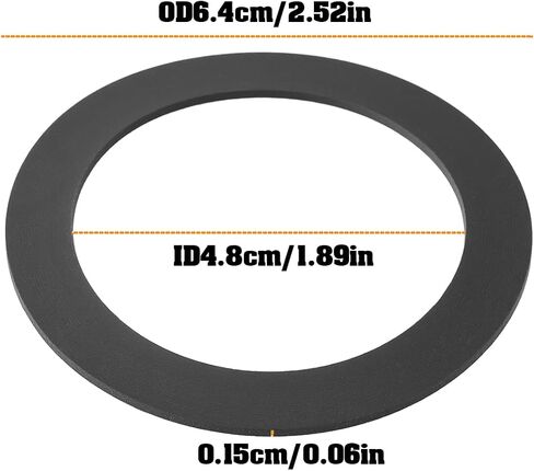 2pcs DAC-308 Piston Ring Compatible with Craftsman Air Compressor CAC-248-2 KK-4835 KK-5081 A02743 in Kuwait