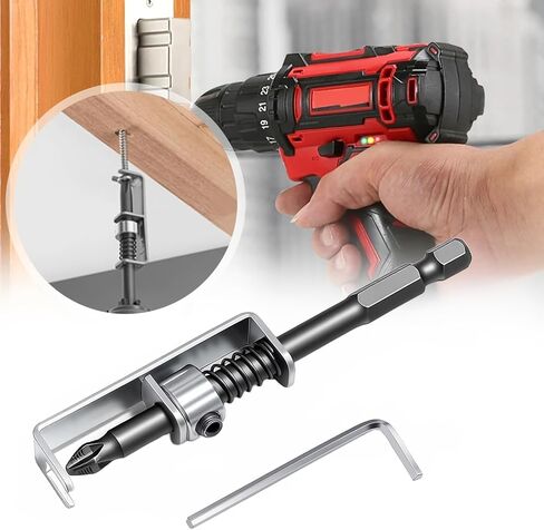1pc Spring Loaded Screw Holder Bit – Anti-Drop Screwdriver Bit for Electric Drill & Manual Driver, One-Hand Operation Universal Screw Retaining Tool (1PC) in Kuwait