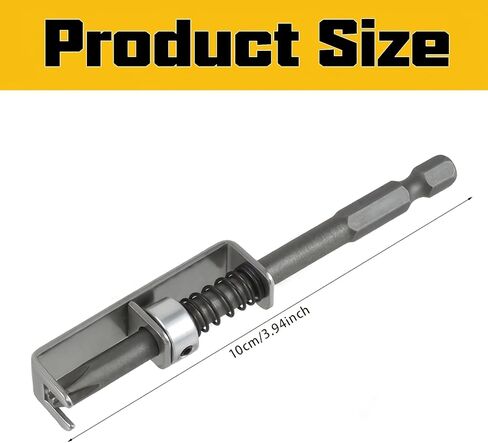 1pc Spring Loaded Screw Holder Bit – Anti-Drop Screwdriver Bit for Electric Drill & Manual Driver, One-Hand Operation Universal Screw Retaining Tool (1PC) in Kuwait
