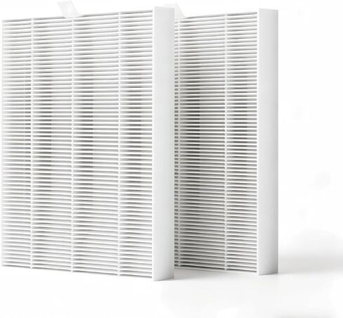 Nail Dust Collector Filter – 2 Pack Replacement Nail Dust Vacuum Reusable Filter, for Nail Dust Collector, Reusable Dust Filter for Acrylic Nails with Filter for Home Nail Salon in Kuwait