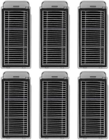 (6 Pack) X50 Ultra Replacement HEPA Filters for Dreame X50 Ultra, L40s Pro Ultra, L50 Pro Ultra, X50 Master, for Mova V50 Ultra Robot Vacuum, Filters Accessories Kit, Upright Filter, Vacuum filter in Kuwait