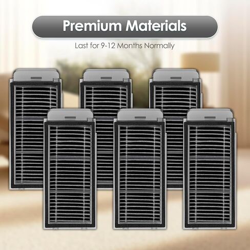(6 Pack) X50 Ultra Replacement HEPA Filters for Dreame X50 Ultra, L40s Pro Ultra, L50 Pro Ultra, X50 Master, for Mova V50 Ultra Robot Vacuum, Filters Accessories Kit, Upright Filter, Vacuum filter in Kuwait