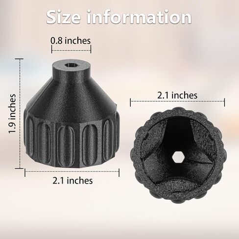 Triangle to Hex Adapter for Ryobi Power Scrubber | Fits Vortex & P4500 | Converts Triangle Connector to Standard Hex Bit in Kuwait