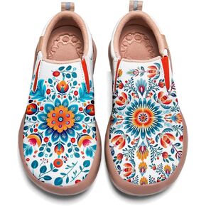 Womens Comfort Animal Painted Loafers - Travel Shoes Slip On Lightweight Casual Walking in Saudi Arabia