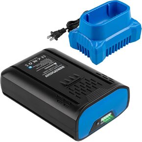 Upgrade 40V 6.0Ah Battery and Charger Kit for Kobalt 40V Max Battery with Compact Portable Charger for Kobalt 40V Lithium Batteries in Kuwait