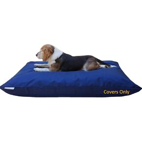 Dogbed4less افعل ذلك بنفسك DIY وسادة سرير للحيوانات الأليفة غطاء لحاف أكسفورد + حقيبة داخلية مقاومة للماء للكلاب/القطط بحجم كبير 48 بوصة × 29 بوصة بلون داكن - أغطية فقط in Kuwait
