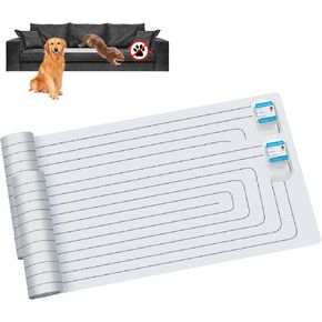 SEERWAY Scat Pet Shock Mat 2 حزم، منصات الصدمات للكلاب والقطط التدريب في الأماكن المغلقة، حصيرة طارد الكهربائية تبقي الحيوانات الأليفة بعيدا عن الأريكة، أريكة، كونترتوب، 3 أوضاع، قطعتين بنفس الحجم، تعمل بالبطارية in Saudi Arabia