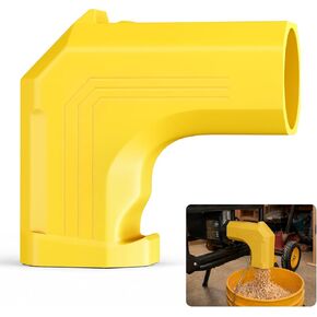 Table Saw Dust Collector Adapter for DWE7485 – 2.5'' Dust Port for Table Saw Dust Collection, Sturdy PETG, Snap-On Design & Dual Hooks Hold Any Bucket for Efficient Sawdust Capture in Kuwait