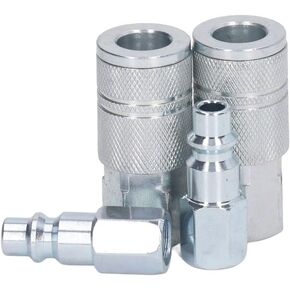 4 Pack 3/8in NPT Air Coupler Plug Kit – Air Coupler Set High Flow Quick Connection Fittings for Air Compressor Hose in Kuwait
