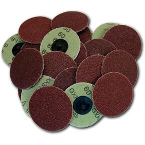 (25pc) Rogue River Tools 3" Quick-Change Sanding Discs (Type - R) (240 Grit) in Kuwait