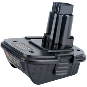 tyrone DCA1820 18V to 20V Adapter - Compatible with DeWalt 18V Tools, Works with 20V Max Batteries (DCB201/203/204/206), Ideal for DIY and Professional Workshops in Kuwait