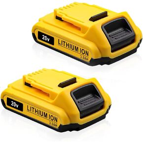2-Pack 8500mAh Replacement Battery for 20V Max Cordless Power Tools and Chargers in Kuwait