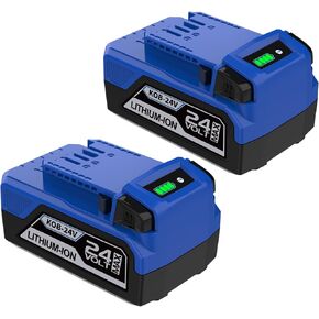 Replacement for Kobalt 24V Battery 6.0Ah - High Capacity Lithium Battery Compatible with Kobalt 24V Max Power Tool KB624-03 KB524-03 KB424-03 KB224-03 in Kuwait
