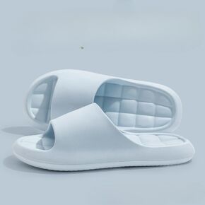 Women Trend Summer Slippers Soft Non-slip Sole Cloud Sandals for Home Beach Indoor Outdoor in Kuwait