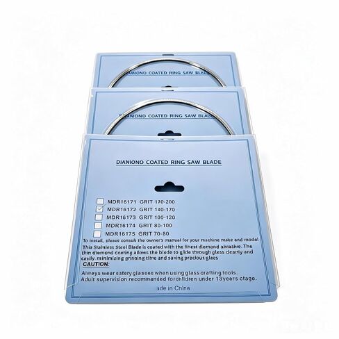 5-3/4 Inch Ring Saw Blades Compatible with Taurus 3.0 and II.2 Ring Saw Grit 170 Blades Replacement Stainless Steel 3Pcs in Kuwait