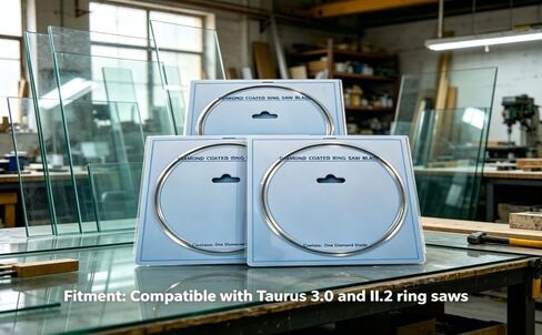 5-3/4 Inch Ring Saw Blades Compatible with Taurus 3.0 and II.2 Ring Saw Grit 170 Blades Replacement Stainless Steel 3Pcs in Kuwait