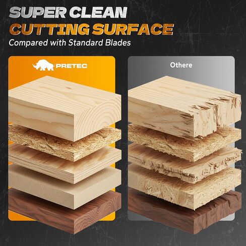 Circular Saw Blade Wood Cutting Framing/Fine Finish Circular Saw Blade, 5/8" Arbor, TCT Carbide-Tipped, Teflon Anti-Stick, Miter Saws Blades for Wood, MDF, OSB, Laminated 7 1/4" 24T (10 Pack) in Kuwait