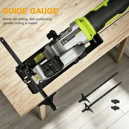 Edge Rip Guide for Ryobi Circular Saw 204585001, Compatible with Ryobi P501G P506 P507 P508 PCL500, Circular Saw Edge Guide Fence with Knob 2 Pcs in Kuwait