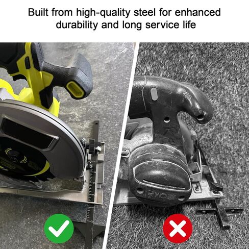 Edge Rip Guide for Ryobi Circular Saw 204585001, Compatible with Ryobi P501G P506 P507 P508 PCL500, Circular Saw Edge Guide Fence with Knob 2 Pcs in Kuwait
