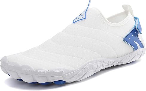 Men Women Barefoot Water Shoes Quick Dry Non Slip Mesh Aqua Socks Beach Swim in Kuwait