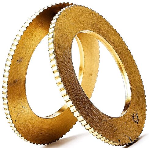 2 Pack 1" x 5/8" Arbor Bushing Saw Blade Adapter Ring 1.5mm Thick in Kuwait