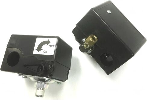 CAC-4222 Air Compressor 120-150 PSI Pressure Switch with Unloader Valve - for Craftsman 919.175251 CMXECXM601 Air Compressors Replacement Pressure Control Switch - 1/4'' MPT 120/240 VOLT in Kuwait