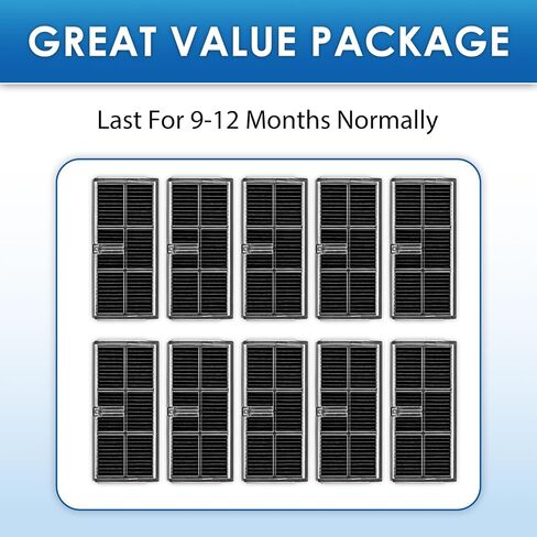 (10 Pack) X40 Ultra Replacement HEPA Filter for Dreame X40 Ultra, L40 Ultra, L10s Pro Ultra Heat, L10s Gen 2/ X30 Ultra, Mova P50 /P50 pro Ultra/ P10 Pro Ultra, Robot Vacuum Filters in Kuwait