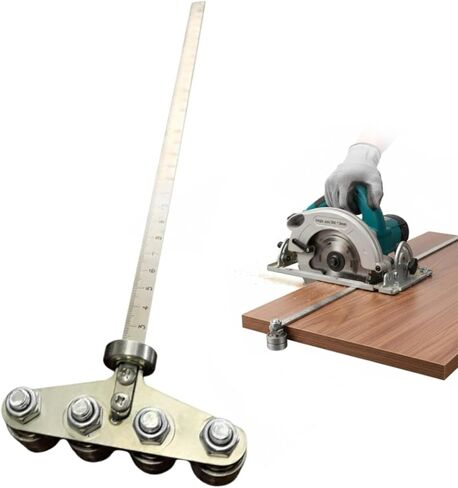 Positioning Calipers For Circular Saw，Adjustable Stainless Steel Circular Saw Guide （4 Axis ，60 Cm） in Kuwait