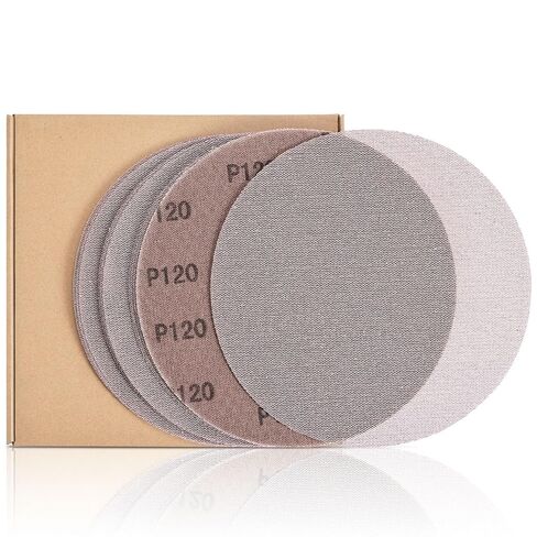 9 Inch Mesh Sanding Disc Drywall, Less-Dust 150 Grit Drywall Sander Pads, 9'' Hook and Loop Round Sandpaper for Drywall Ceiling Renovation, Box of 15 in Kuwait