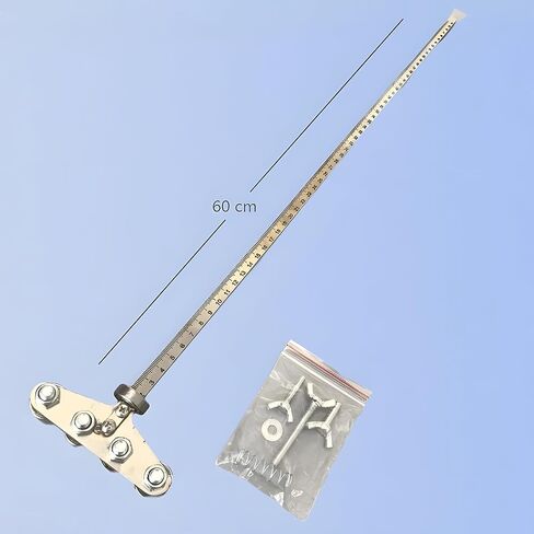 Positioning Calipers For Circular Saw，Adjustable Stainless Steel Circular Saw Guide （4 Axis ，60 Cm） in Kuwait