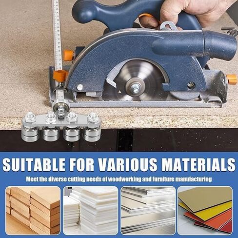 Positioning Calipers For Circular Saw，Adjustable Stainless Steel Circular Saw Guide （4 Axis ，60 Cm） in Kuwait
