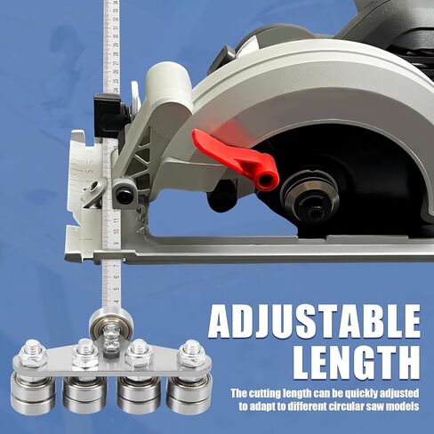 Positioning Calipers For Circular Saw，Adjustable Stainless Steel Circular Saw Guide （4 Axis ，60 Cm） in Kuwait