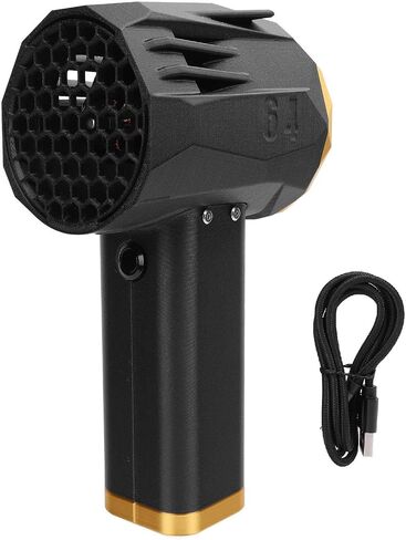ViaGasaFamido Handheld Blower, Carbon Fiber Body, 1400g Thrust, 240kmh Wind Speed, Portable Electric Air Duster for Home and Industrial Use in Kuwait