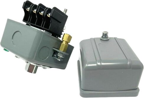 9013GHG5J63X PRESSURE SWITCH W/UNLOADER for SQUARE D Air Compressor | Compressor pressure controller SWITCH Replacement,2 - 1/2 NPT, 145-175 PSI,50/60Hz, replaces 9013GHG 9013GHG5S8 in Kuwait