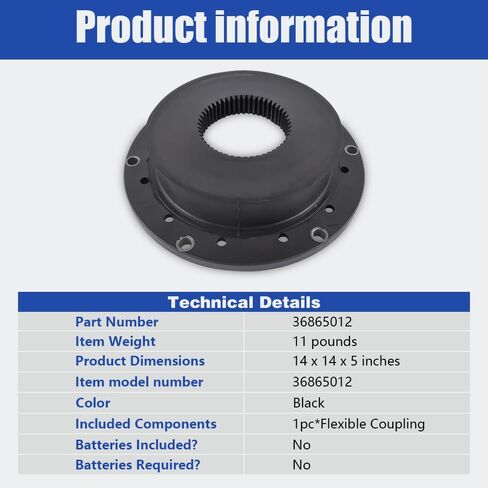 48HE D48407 Flexible Coupling Kit FIT Atlas Copco Portable Screw Air Compressor – Replace D-48407, 1604076100, 1604-0761-00 in Kuwait