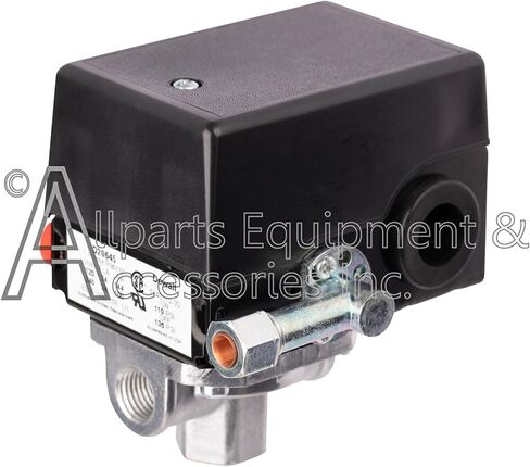 5140112-32 Pressure Switch 4-Port Base 110-135 PSI 120-240V Compatible with Craftsman, DeWalt, DeVilbiss, and Porter Cable Air Compressors in Kuwait