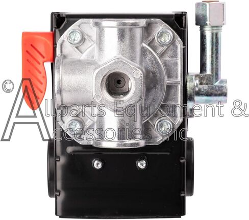 5140112-32 Pressure Switch 4-Port Base 110-135 PSI 120-240V Compatible with Craftsman, DeWalt, DeVilbiss, and Porter Cable Air Compressors in Kuwait