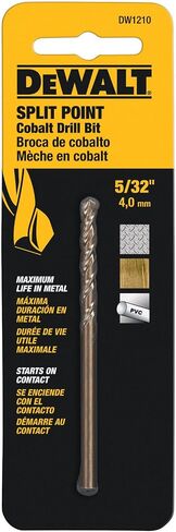 DEWALT DW1210 5/32-Inch Cobalt Alloy Split Point Twist Drill Bit in Kuwait
