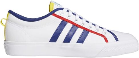 adidas Mens Nizza Lace Up Sneakers Shoes Casual - White in Kuwait
